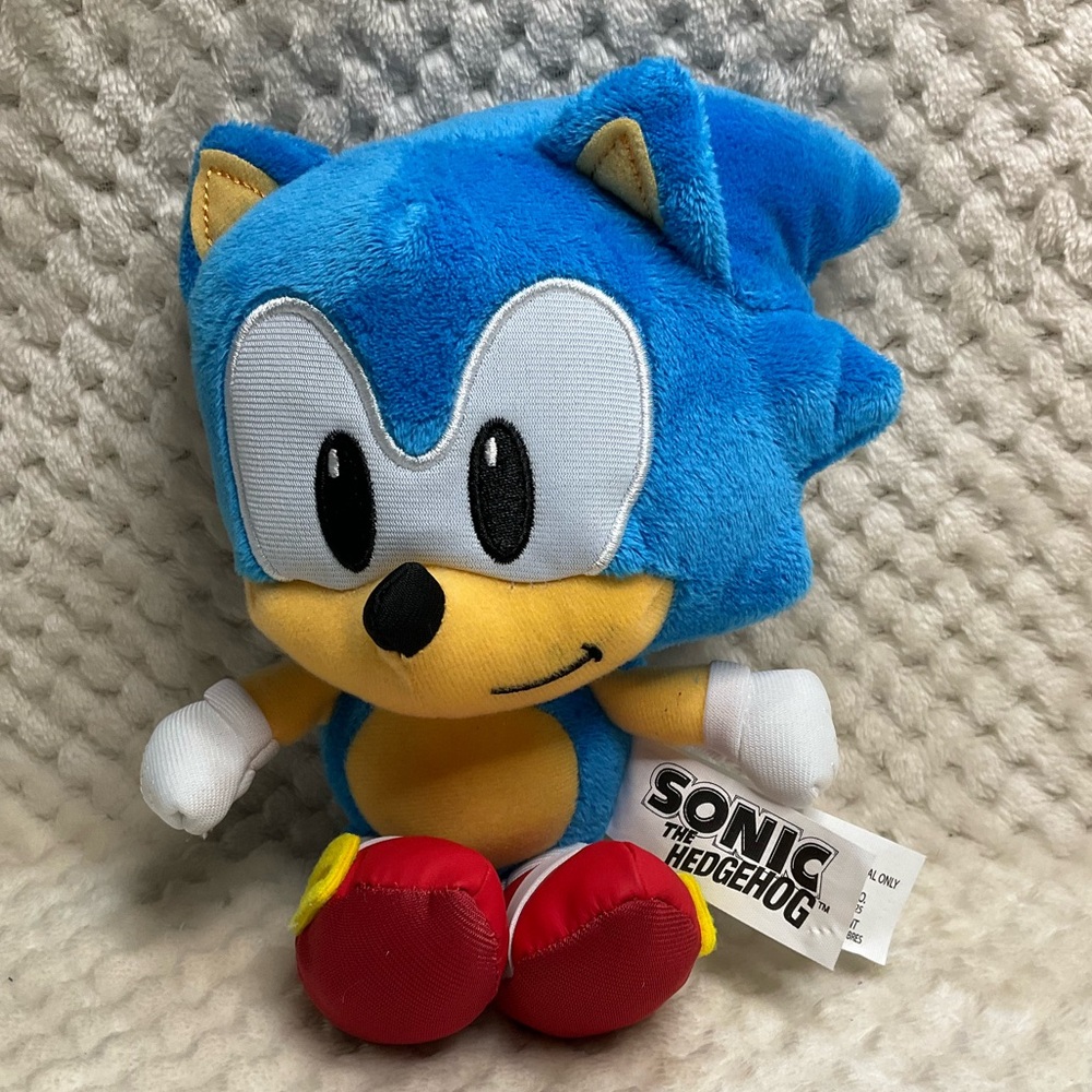 Sonic the Hedgehog Plush Stuffed Animal Jakks Pacific Toy
